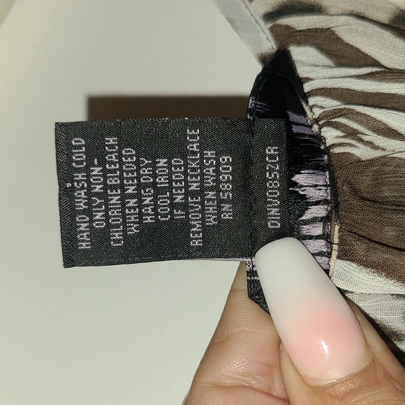 🐆 Animal🦓Print 🐅 2Pc-Set, Tank and Sheer Cardigan-Type Overlay, Sz S 🐯🐱 - Picture 11 of 12